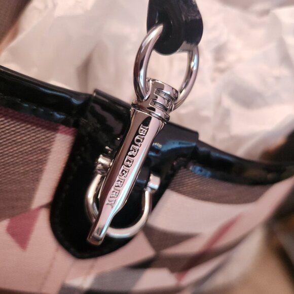 Burberry Tote/Shoulder Bag with removable pouch & Dust Bag All Authentic - Picture 12 of 12